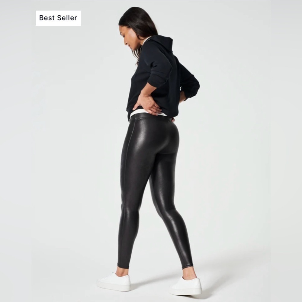 SPANX - Faux Leather Leggings